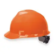 Msa Safety Hard Hat,Type 1, Class E,Ratchet,Orange 475361 Msa Safety 475361