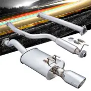 Megan RS Stainless CBS Exhaust System Polish Tip For Honda 12-15 Civic Si Sedan (for: Honda)