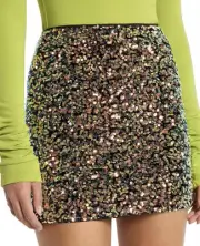 Sass & Bide - Poison Ivy sequin skirt size 14