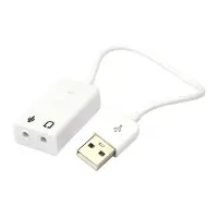 在飛比找Yahoo!奇摩拍賣優惠-【牛牛柑仔店】台灣音效晶片 免驅動USB7.1帶線音效卡 7