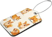 [YTYVAGT] Luggage Tags for Suitcases,Luggage Tag,Backpack Luggage Tags,2-Pc,Dogs Animals