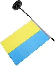 GOOHOCHY Mini Flags Solid Pole Top for Parades Worlds Cups and National Celebrations