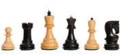 The Zagreb '59 Luxury Chess Set - Pieces Only - 2.875" King - Genuine Ebony
