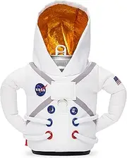 Puffin - The Space Suit Jacket - Insulated 12 oz and16 oz Can Cooler I Beer Bottle & Soda Can Insulator, Keep Drinks and Beverages Cold - Forest Green/Sandy White