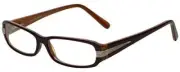 Calabria 847 Dazzles Reading Glasses w/Hard Case (Nutmeg, 1.00)