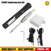 TS80P Portable Soldering Iron Kit 30W Adjustable PD2.0 QC3.0 Power Supply pe66