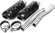 For Kawasaki For Z1000 2003 2004 2005 2006 Motorcycle Right Left Side Middle Pipe Link Exhaust Muffler Pipe Silencer System Silp On Motorcycle Exhaust Muffler