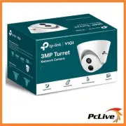 NEW TP-Link VIGI C400HP 4mm Lens 3MP Turret Network Camera HD Night Vision PoE