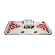 Big PVC Inflatable Beer Pong Raft Floating Pool Party Pong Game Table Lounge Toy