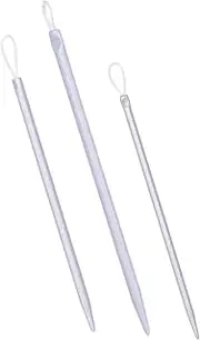 [TOPPERFUN] Singer Auto Threader 3pc Wool Needles Threader Set for Sewing Knitting Easy Thread Guide Embroidery Machine Accessory
