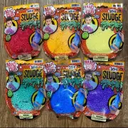Mad Lab Styro Sludge 50g 1.76 oz Soft Crunchy Ooze Slime Jaru NEW Lot Of 6