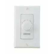 Craftmade 4 Speed Fan Control with Decorative Plate, White - CM-RTF-W