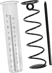 Practical Rain Measuring Cup Rainfall Gauge for Garden Construction Random Style