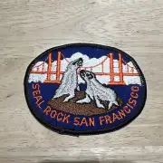 SAN FRANCISCO SEAL ROCK CALIFORNIA SOUVENIR EMBROIDERED PATCH NEW