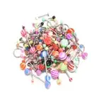 110pcs Wholesale Bulk lots Eyebrow Jewelry Belly Body Piercing Tongue Bar Ring