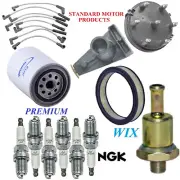 Tune Up Kit Filters Cap Wire Spark Plugs For FORD F-150 L6 4.9L 1977