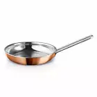 Eva Solo Frying Pan Braising Pan Vegetable Pan Copper/Stainless Steel Ø 24 cm