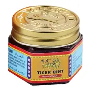 Tiger Balm Natural Treatment Red And White Herbal Ointment red paste