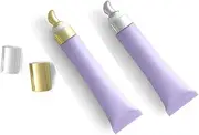 20ml Empty Eye Cream Bottle, 2Pcs Empty Eye Cream Squeeze Tubes,Eye Cream Tube Empty Plastic Soft Squeeze Tubes,Empty Eye Soft Squeeze Tubes, Empty Plastic Soft Squeeze Tubes,Lip Gloss Squeeze Tubes