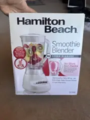 NEW - Hamilton Beach Smoothie Blender, 10 Speed Brand New