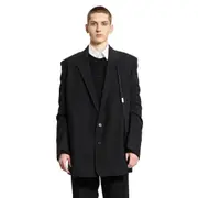 [ANN DEMEULEMEESTER] Antoon High-Comfort Blazer Black