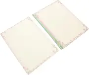 KICHOUSE 50 Sheets Thick Decorative Printer Paper Double Sided A4 Printing Paper for Artistic DIY Projects