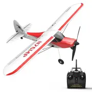 VolantexRC Sport Cub 500 761-4 500mm Wingspan 4CH One-Key Aerobatic Beginner Trainer RC Glider Airplane RTF Built In 6-A