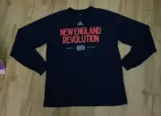 New England Revolution adidas Climalite Long Sleeve Polyester Shirt men's Small