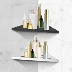 Bathroom Corner Shower Shelf No Drilling Corner Shower Caddy 304 Stainless caiQs