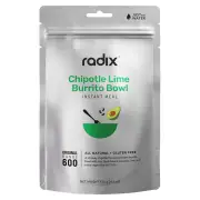 Radix Nutrition Original v9.0 600kcal Meal - Chipotle Burrito Bowl - 130g