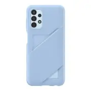Genuine Samsung Galaxy A13 Soft Silicone Card Slot Cover Arctic Blue