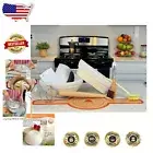 Sourdough Bread Starter Kit: Round & Oval Proofing Baskets + Essential Tools
