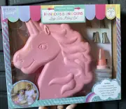 Handstand Kitchen Rainbows & Unicorns Large Cake Making Set 7 Piece REAL Baking