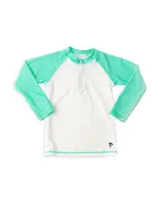 Shade Critters Boys H2O Color Block Rashguard Top - Little Kid