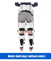 Leg Rehabilitation Waist Brace Knee Support Adjustable Ligament Strain Orthosis Meniscus Rehabilitation Ankle Orthosis Corrector Both Leg