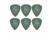 6 x Dunlop Gator Grip 1.50MM Gauge Guitar Picks Green