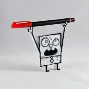 DoodleBob Pencil Pen Holder Inspired SpongeBob Me Hoy Minoy Sponge Bob