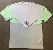 MENS ADIDAS ORIGINALS ARCHIVE RETRO TREFOIL TEE SHIRT ~ SIZE S #HR8939