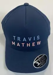Men's Travis Mathew Flexfit Tech 110 One Ten Patriotic Firework Float Hat Cap