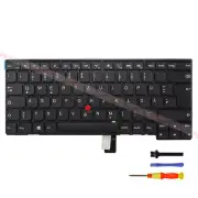 German Non-Backlit Keyboard for Lenovo Thinkpad E431/E440(Not fit for T440)