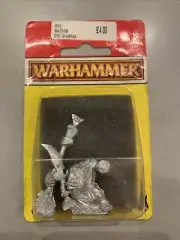 Warhammer Nazgob Orc Shaman Blister Sealed Rare NOS OOP