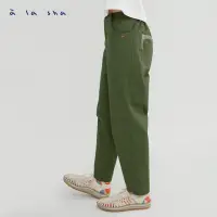 在飛比找momo購物網優惠-【a la sha】剪接造型舒適長褲