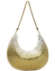 [NINA] Allie Bag in Gold Ombre Crystal