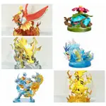 【熱賣】精靈寶可夢 POKEMON 公仔 皮卡丘 洛奇亞 妙蛙花 怪力 暴鯉龍 寶可夢 超帥 招式 藝廊 必殺技動漫周