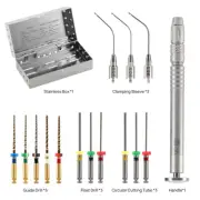 Dental Broken File Extractor Endodontic File Removal System Kits Endo Root Canal