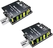 2PCS ZK-1002L 100Wx2 Mini 5.0 Stereo Audio Amplifier Board 2-Channel Mini Power Digital Module Home Passive Speakers
