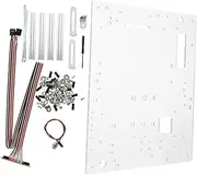 Hoement 1 Set Open Frame Case Transparent DIY Chassis Bracket for Motherboards Easy Installation Durable Design Stable Base Stand for Safe Testing