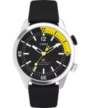 Timex Waterbury Dive Synthetic Rubber Strap Watch TW2V73400