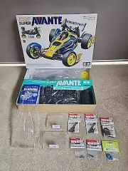 TAMIYA 1/10 SUPER AVANTE (TD4) 58696 Package With HopUps And ReviveRC Body Shell