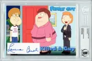 FAMILY GUY -LAURA BUSH- Beckett BAS Signed/Autograph/Auto 5x7 Political TV Card